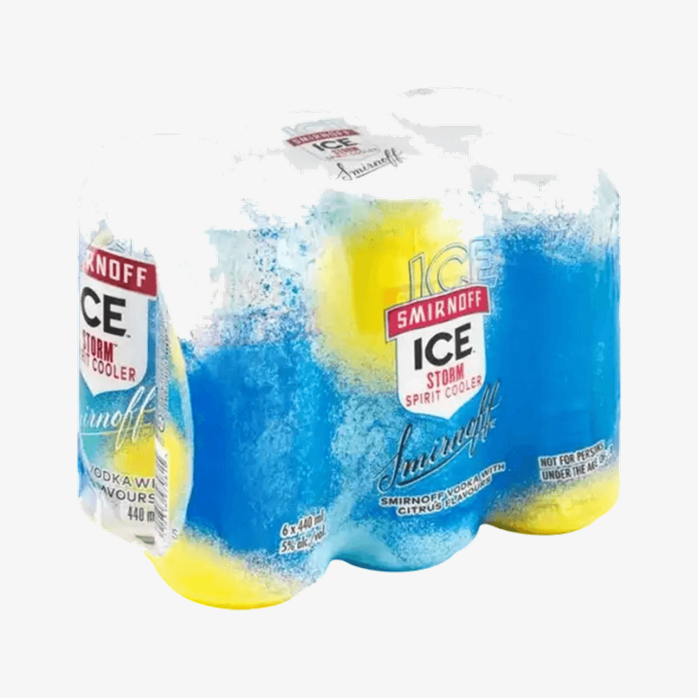 Smirnoff Ice Storm 6x440ml Can - View 1
